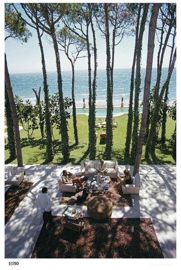Slim Aarons (1916–2006) - Bergese oversize print