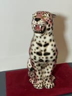 Statue, Leopardo - 60 cm - Céramique, Huis en Inrichting, Nieuw