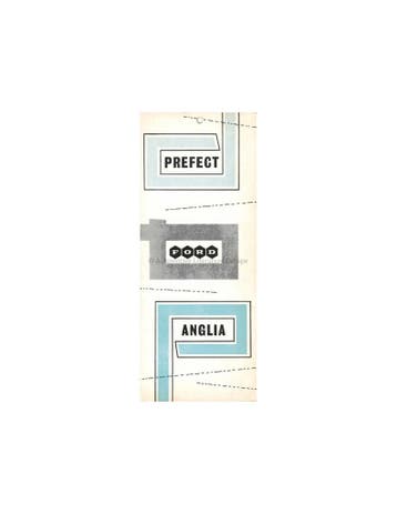1958 FORD PREFECT & ANGLIA BROCHURE ENGELS, Ophalen of Verzenden, Nieuw