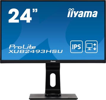 Iiyama ProLite XUB2493HSU 24 Full HD IPS HDMI Monitor + 2, Ophalen of Verzenden, Nieuw