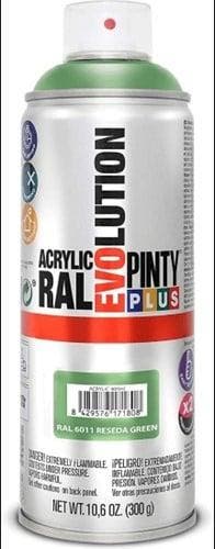 Spuitverf Pintyplus EVO RAL 609 Resadagroen 400 ml, Nieuw