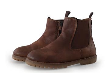 Milo &amp; Mila Chelsea boots Jongens in maat 33 Bruin, Verzenden, Jongen of Meisje, Schoenen, Zo goed als nieuw