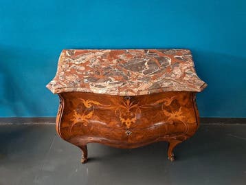 Commode - Hout, Brons, Marmer, Antiek en Kunst
