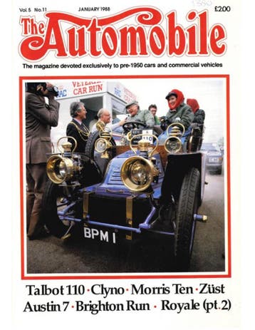 1988 THE AUTOMOBILE MAGAZINE 01, Livres, Autos | Brochures & Magazines