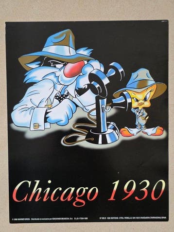 Warner Bros - Looney Tunes – 5 grafik – 1000 Editions,