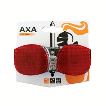 Axa LED City achterlicht Rear. montage 80mm. incl batterijen, Verzenden
