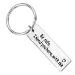 Fako Bijoux - Sleutelhanger Be Safe, I Need You Here With Me, Verzamelen, Verzenden, Nieuw