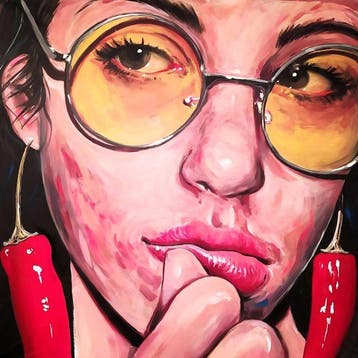 Geranio Paola - Spicy (Giclée) - No Reserve