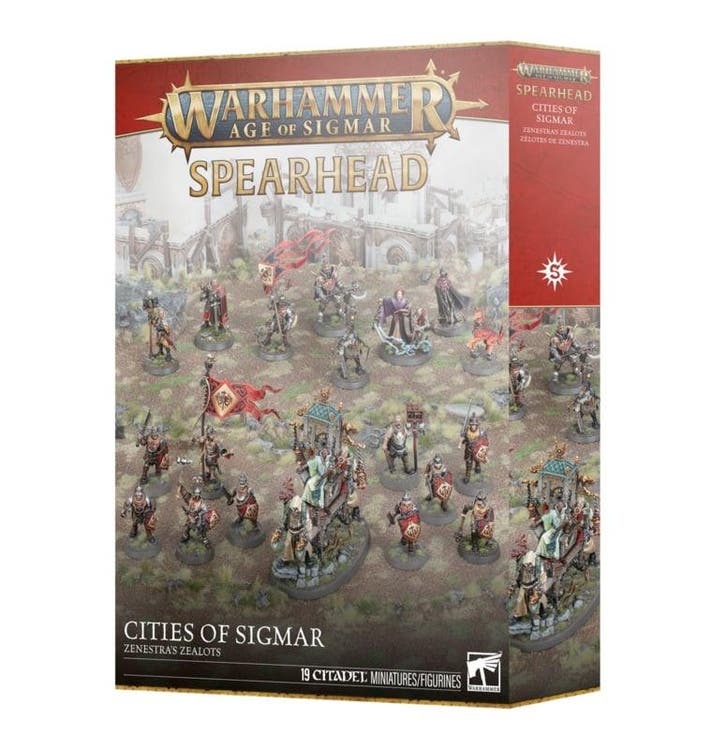Spearhead Cities of Sigmar Zenestras Zealots (Warhammer, Hobby en Vrije tijd, Wargaming, Ophalen of Verzenden