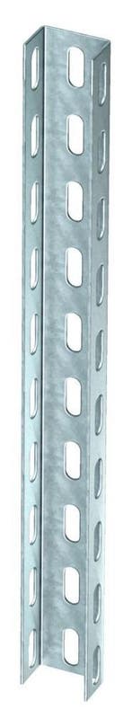 Gegalvaniseerde Stalen U Steun 50x30x700mm Perforated -, Doe-het-zelf en Bouw, Verzenden, Nieuw