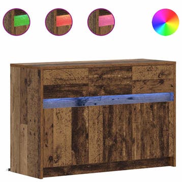 vidaXL TV Kast 91 x 34 x 61 cm Oud hout Bewerkt hout, Verzenden, Nieuw