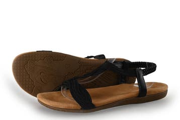 Sub55 Sandalen in maat 42 Zwart, Kleding | Dames, Schoenen, Verzenden, Zwart, Sandalen of Muiltjes, Sub55