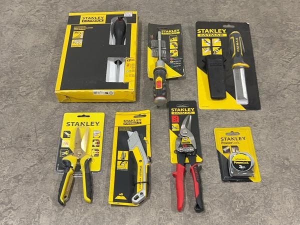 Veiling - Stanley handgereedschap set 7-delig, Bricolage & Construction, Outillage | Outillage à main