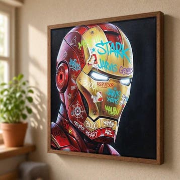 MEDSAN - Graffiti Iron Man () - UNIQUE WORK