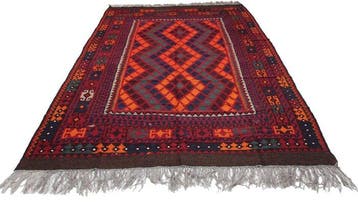 Ancien kilim afghan - Tapis - 310 cm - 193 cm, Maison & Meubles, Ameublement | Tapis & Moquettes