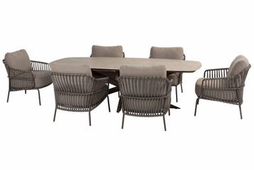 4 Seasons Outdoor Capalbio low dining tuinset terre met, Nieuw