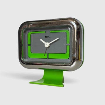 Wekker - Fashion Space Age Pedestal Alarm Clock Space Age