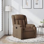 Relaxzetel Bruin | Retour deal: -59% knalprijs (fauteuil), Gebruikt, Verzenden, 75 tot 100 cm, 75 tot 100 cm