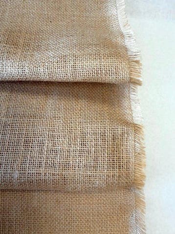 Zuivere natuurlijke jute met open weefsel Oeko-Tex Standard