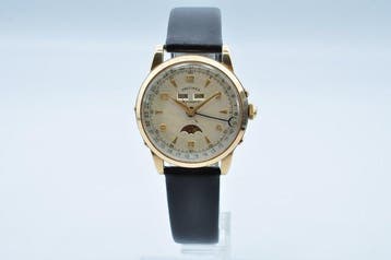 Precimax - Triple Calendar Moon Phase 750 Case46g - 187465 -, Nieuw