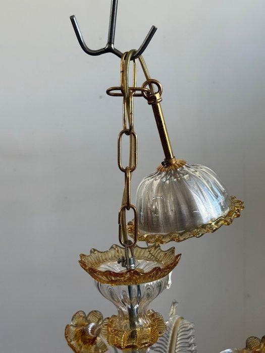 Murano - Kroonluchter - Glas, Antiquités & Art, Antiquités | Éclairage