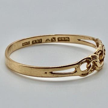 Zonder minimumprijs - Ring - 18 karaat Geel goud, Bijoux, Sacs & Beauté, Bagues