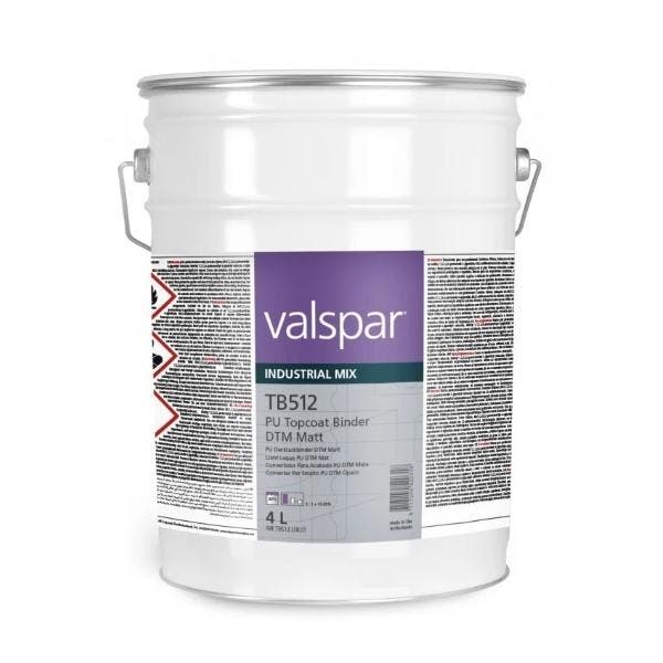 4L TB512 PU Topcoat binder DTM Matt Valspar VIM, Autos : Divers, Outils de voiture, Envoi