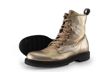 NeroGiardini Veterboots in maat 38 Goud, Kleding | Dames, Schoenen, Overige kleuren, Verzenden, Overige typen, Gedragen