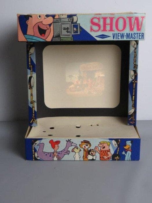 View-Master - Speelgoed TV Show The Flinstones - met, Antiquités & Art, Antiquités | Autres Antiquités