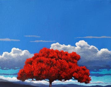 Toni Cimino (1962) - ORIZZONTE BLU, Antiek en Kunst, Kunst | Schilderijen | Modern