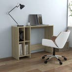 vidaXL Bureau 102,5x35x75 cm bewerkt hout sonoma, Verzenden
