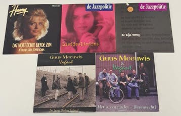 Bundel van 5 Nederlands/Nederlandstalige CD Singles, Verzenden