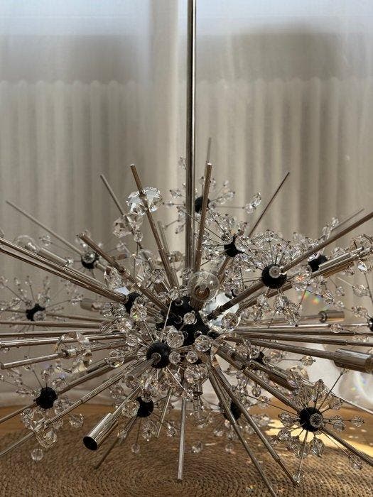 J. & L. Lobmeyr - J. & L. Lobmeyr - Lustre - La Famille, Antiek en Kunst, Antiek | Verlichting