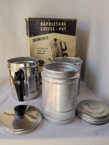 Caffettiera Napoletana Vintage ILSA Express Diamante (9