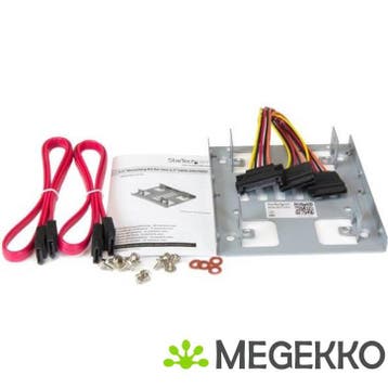 StarTech.com Dubbele 2,5 inch naar 3,5 inch HDD-steun voor, Verzenden, Nieuw