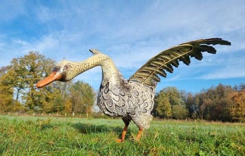Figure - Levensechte gans - Fer, Métal