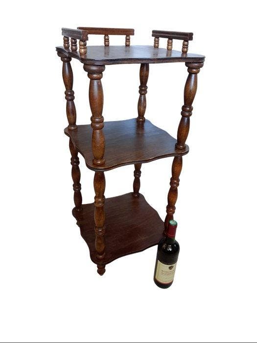 Wandtafel - Bijzettafel - Hout - étagère, Antiek en Kunst, Curiosa en Brocante