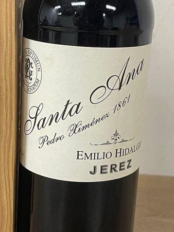 Emilio Hidalgo Santa Ana 1861 Pedro Ximenez - Jerez - 1, Nieuw