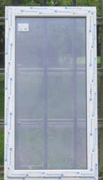 pvc terrasraam , raam , chassis 101 x 191 wit, Ophalen of Verzenden, Deurkozijn