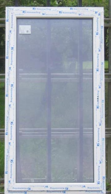 pvc terrasraam , raam , chassis 101 x 191 wit, Doe-het-zelf en Bouw, Raamkozijnen en Schuifdeuren, 75 tot 150 cm, Kunststof, Deurkozijn