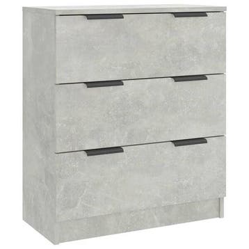 Commode 60x30cm Gris Beton - Seconde chance -60% (dressoir), Verzenden, Nieuw