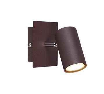 Trio MARLEY plafondspot | GU10 Fitting | roestkleur | 12 x 1, Verzenden, Nieuw
