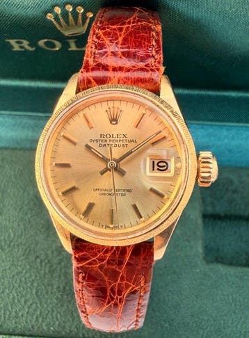 Rolex - Oyster Perpetual Datejust Lady 18K Gold - Sans prix, Handtassen en Accessoires, Horloges | Heren, Nieuw