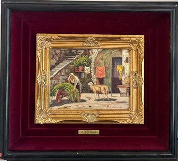 Pietro Colonna (1943) - Cortile Contadino