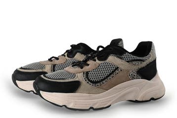 Poelman Sneakers in maat 38 Beige, Kleding | Dames, Poelman, Verzenden, Beige, Zo goed als nieuw