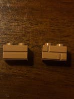 Lego Pièces - 150 Pieces Medium Nougat Brick, Modified 1 x 2, Nieuw