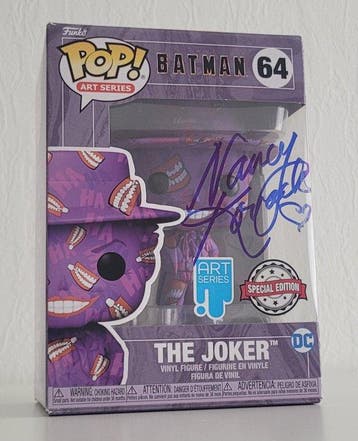 Funko - Funko Pop - Batman - The Joker #64 - Signed by Nancy
