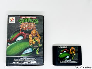 Sega Megadrive - Teenage Mutant Hero Turtles - Tournament Fi, Games en Spelcomputers, Games | Sega, Verzenden, Gebruikt
