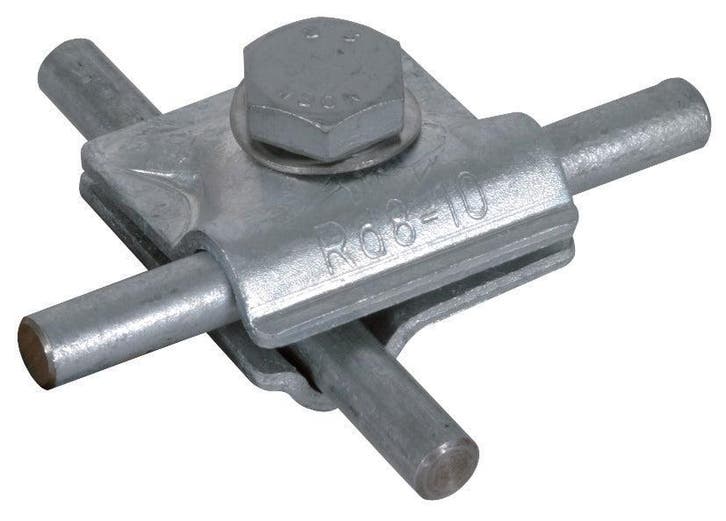 Dehn MV klem 8-10mm met zeskantbout en veerring - 390550 [2, Doe-het-zelf en Bouw, Elektriciteit en Kabels, Verzenden
