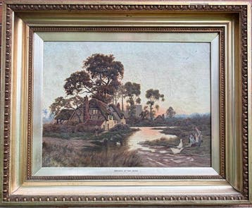English School (XIX) - Breath of May Morn - NO RESERVE